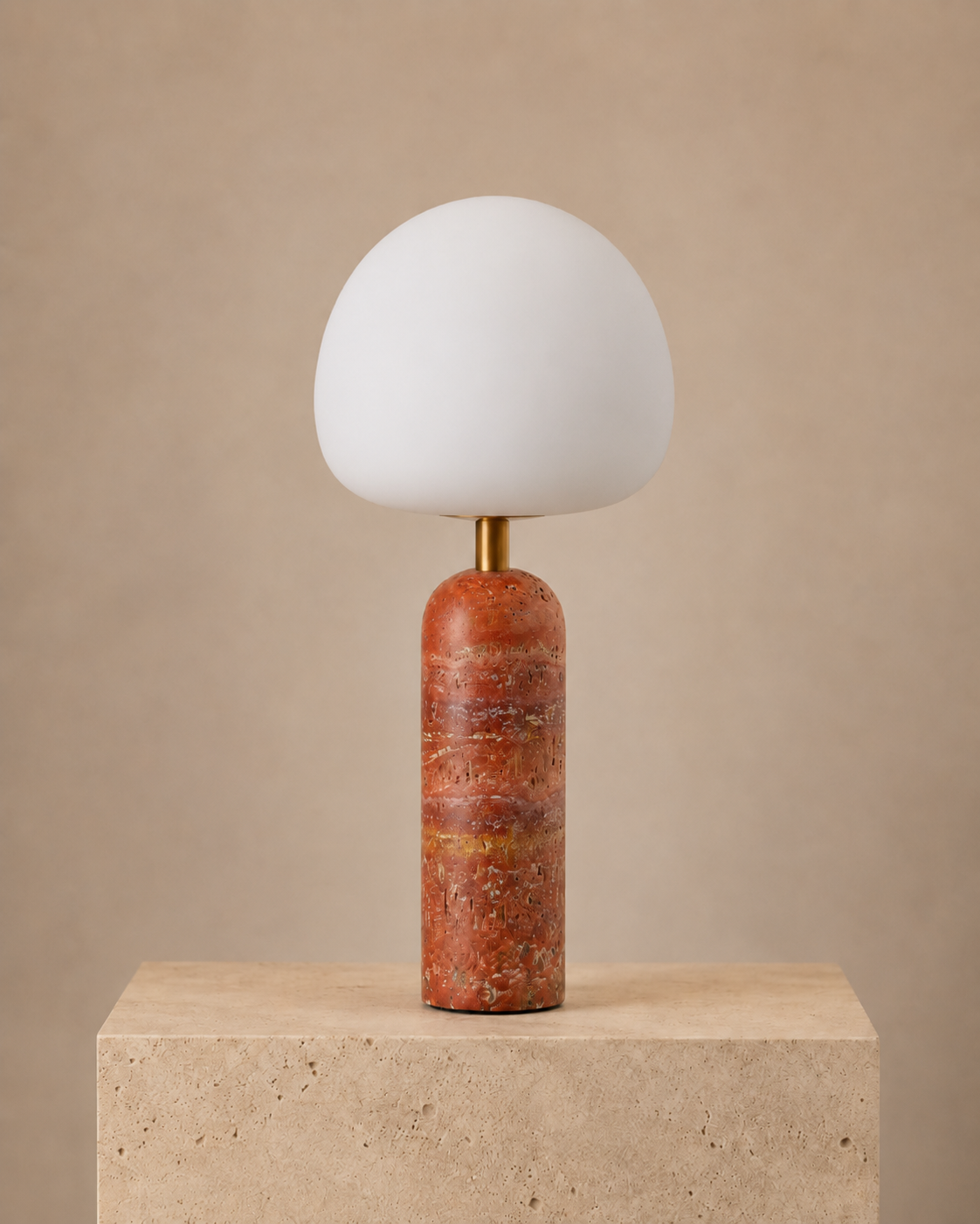 Rosso Globe Lamp