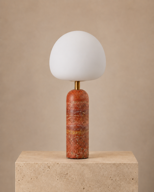 Rosso Globe Lamp