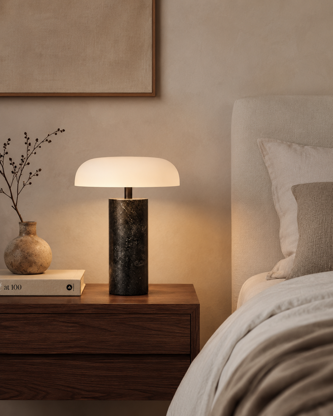Nero Dome Lamp
