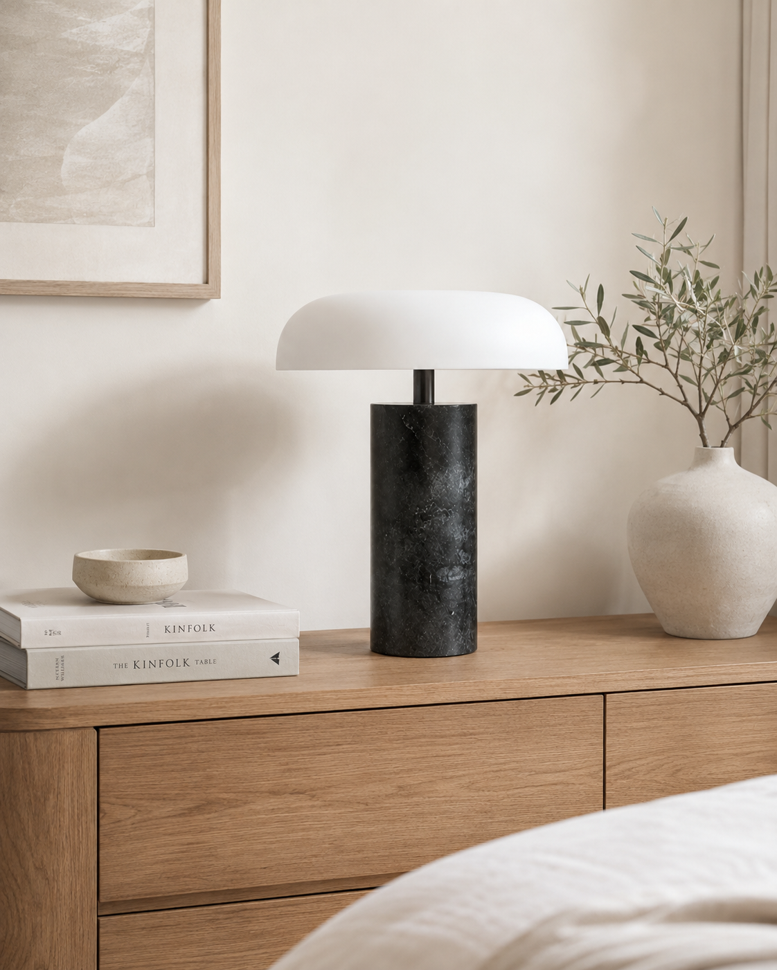 Nero Dome Lamp